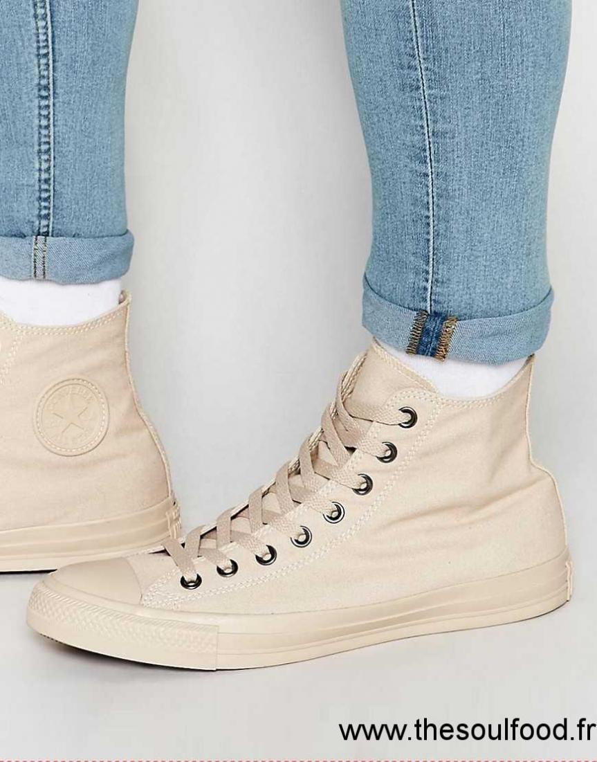 converse homme beige