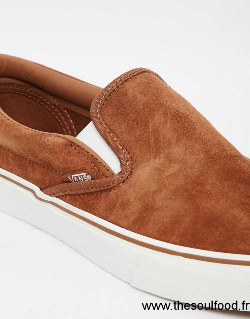 vans slip on daim