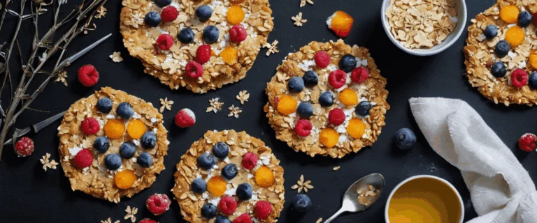 Galette de flocons d’avoine : la recette healthy parfaite pour un petit déjeuner équilibré